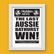 Load image into Gallery viewer, RARE - Holden News - The Last Aussie Bathurst Win - 2017