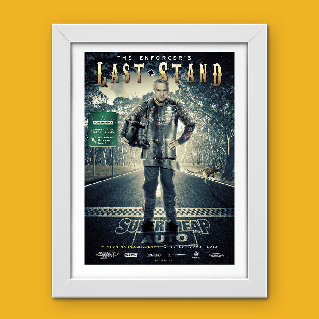 Russell Ingall 'The Enforcer's Last Stand' poster