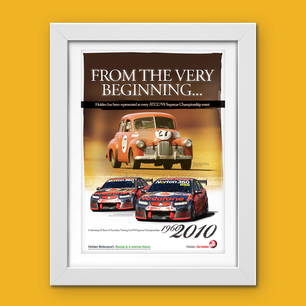 Holden From The Very Beginning 1960-2010 ATCC/V8SC poster